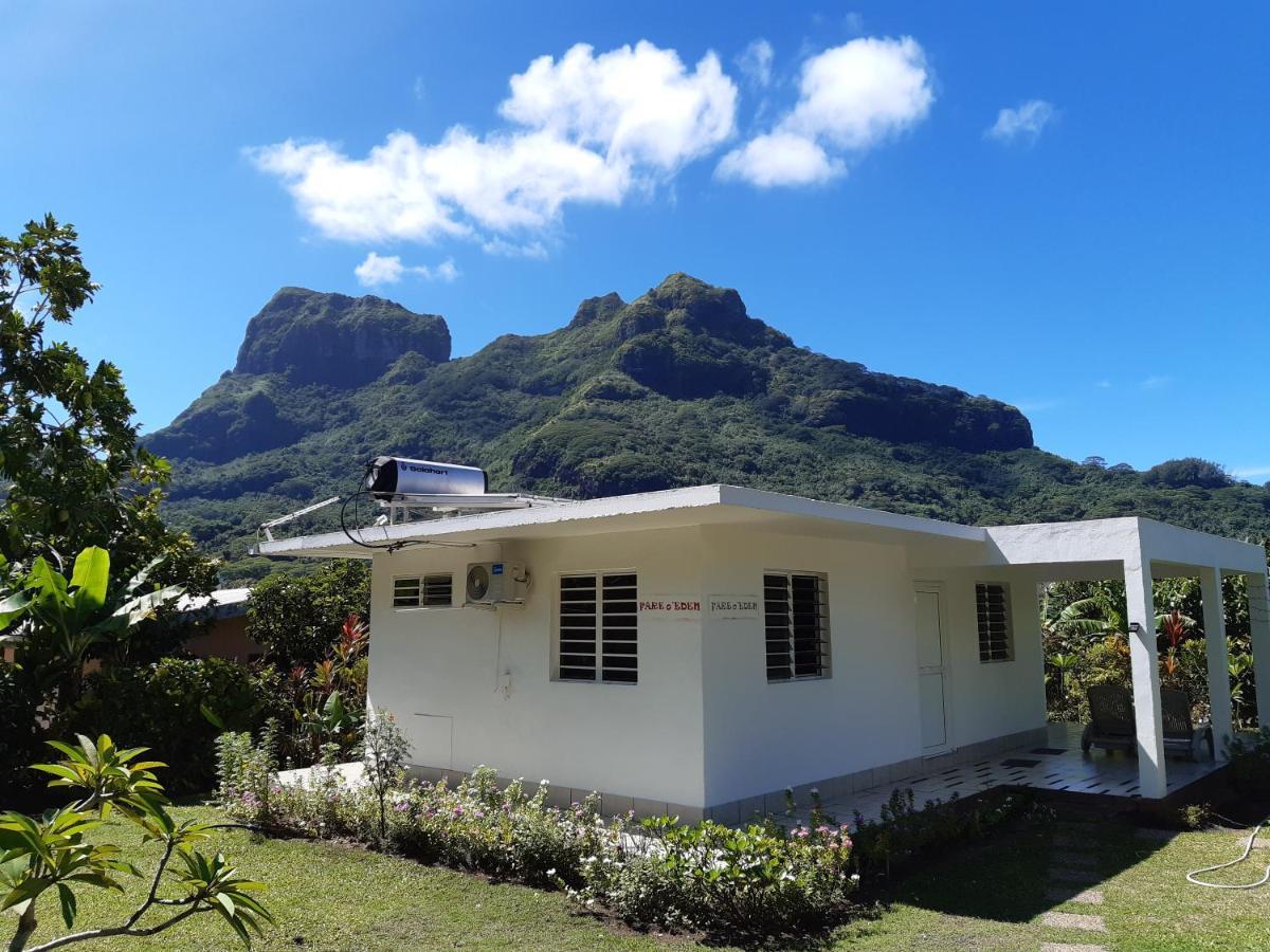 Fare O'Eden Villa Bora Bora Exteriör bild