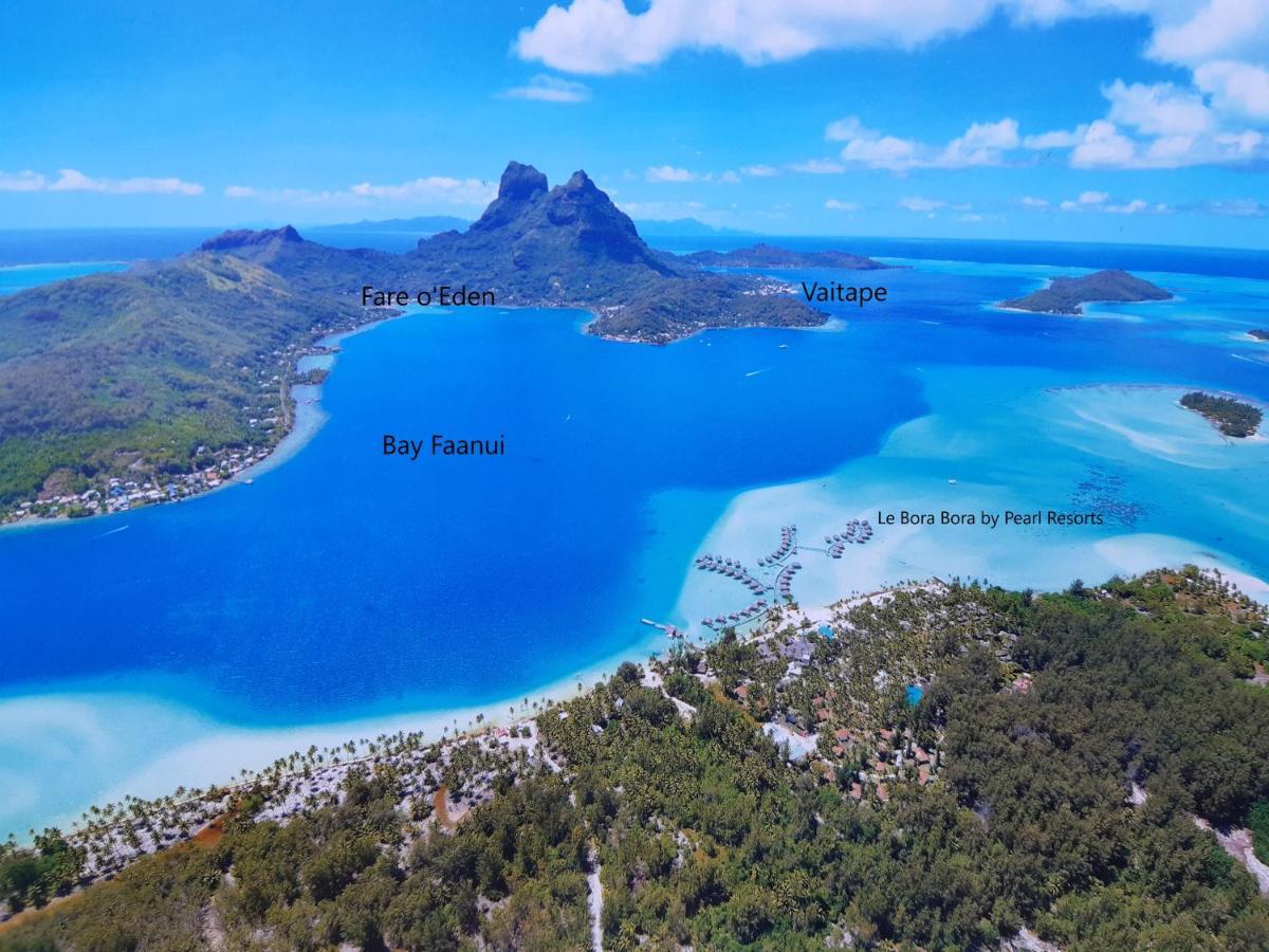 Fare O'Eden Villa Bora Bora Exteriör bild